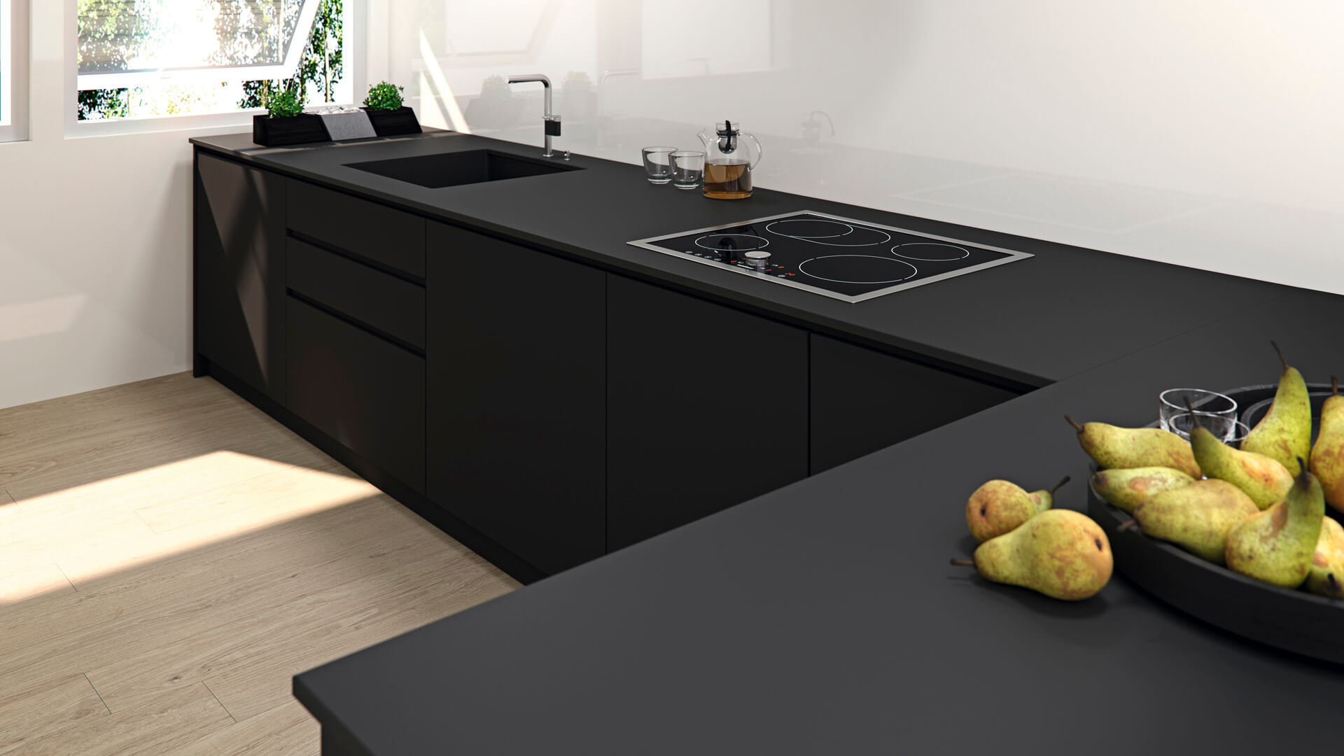 COCINA BASIC NEGRO