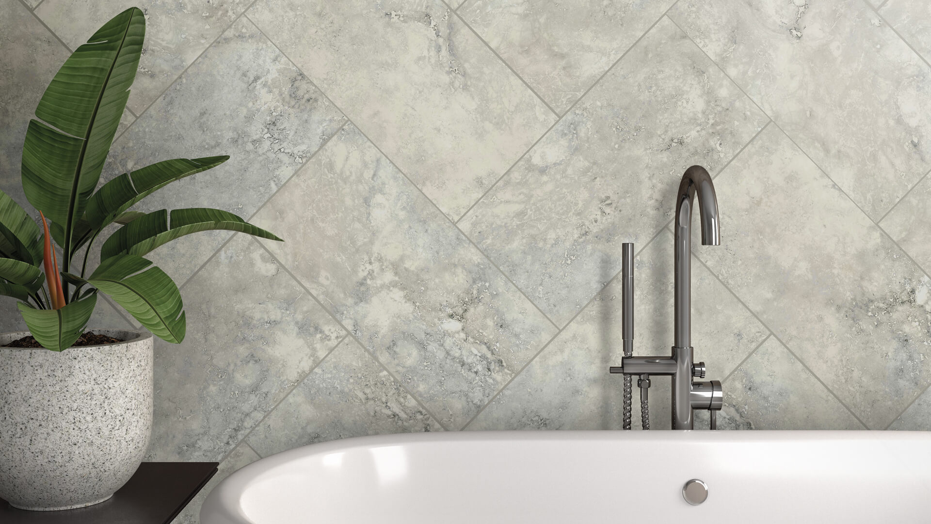 BAÑO TRAVERTINE GRAY