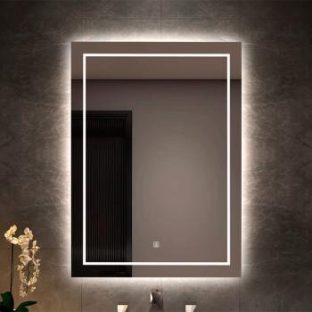 ESPEJO LED RECTANGULAR 80 X 60 SIN MARCO