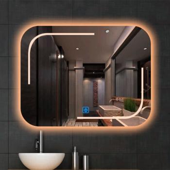 ESPEJO LED RECTANGULAR 80 X 60 SIN MARCO