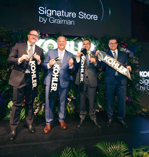 FORTALECEMOS NUESTRA PROPUESTA DE DISEÑO CON LA APERTURA DE KOHLER SIGNATURE STORE BY GRAIMAN EN QUITO